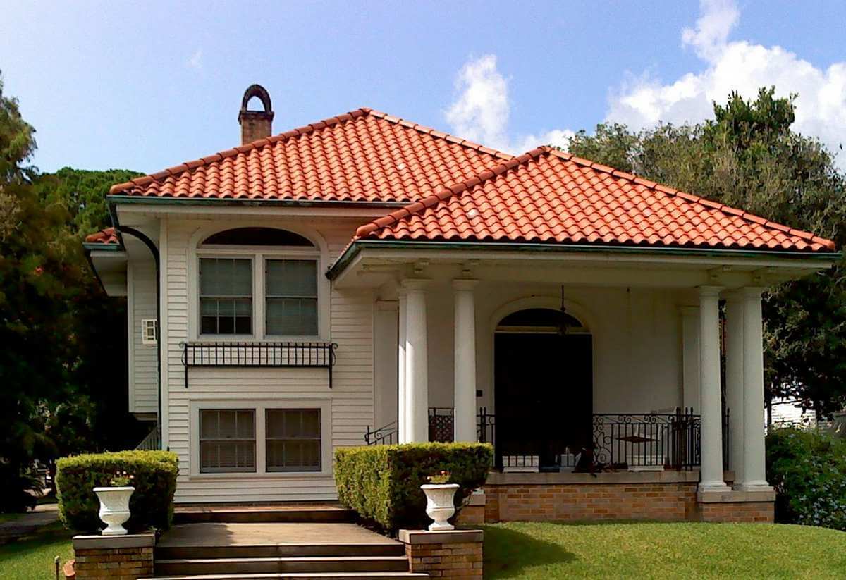 clay tile roof