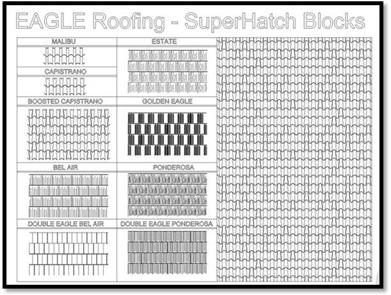 autocad 2015 hatch pattern location