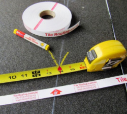 some tools including a tape measurer