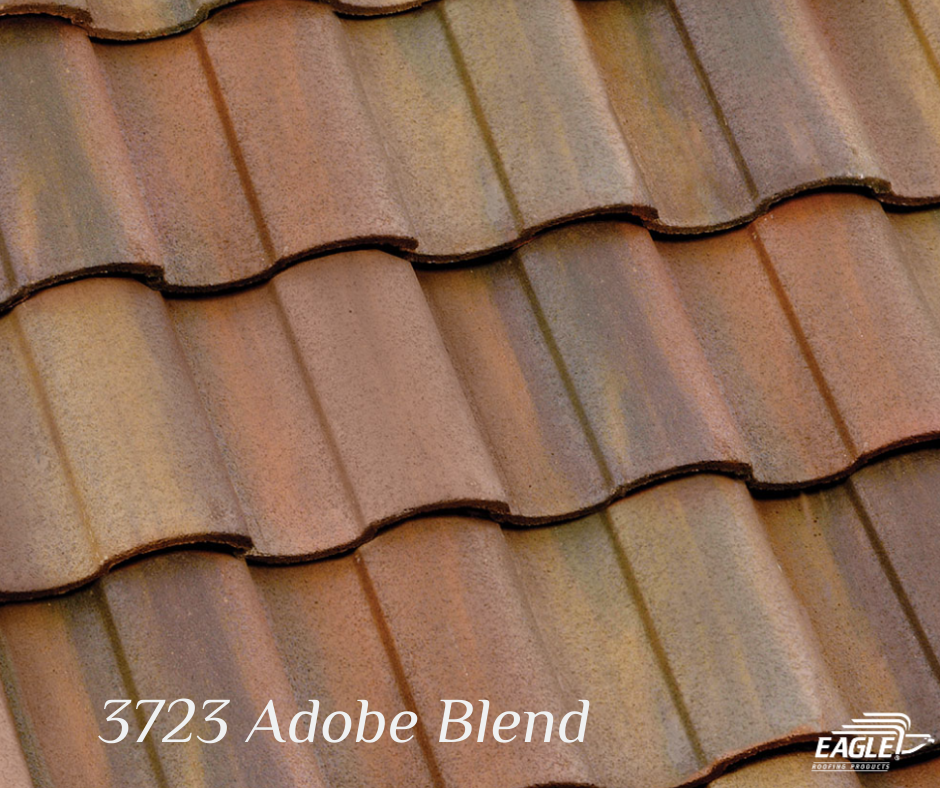 brown concrete tile roof