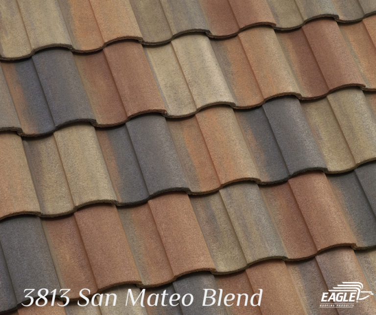 SummertimeInspired Concrete Roof Tile Colors Eagle Roofing