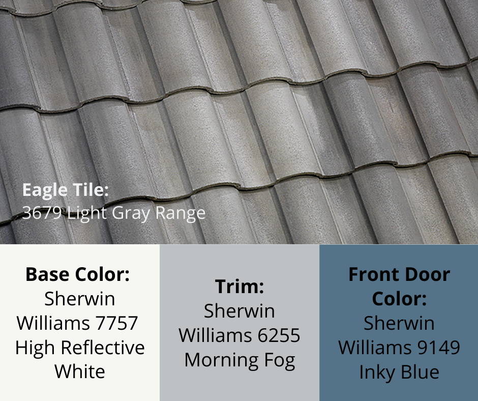 Concrete Roof Tile Color Chart